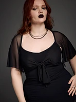 Nightfall Mesh Sweetheart Top