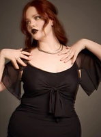 Nightfall Mesh Sweetheart Top