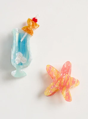 Vacation Hair Clips