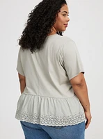 Ruffle Crop Top