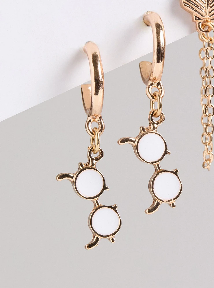 Shell Linear Earring Set