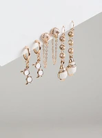 Shell Linear Earring Set