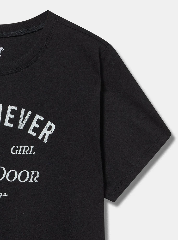 Bettie Page Classic Cotton Crew Tee