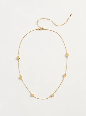 Heart Station Necklace