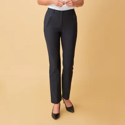 Curvy Essential Straight Leg Pant