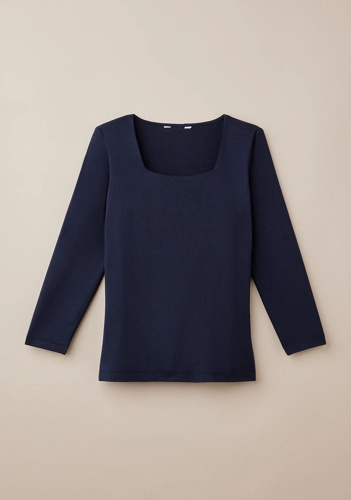 Bamboo Square Neck Top
