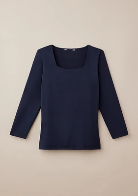 Bamboo Square Neck Top