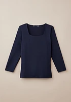 Bamboo Square Neck Top