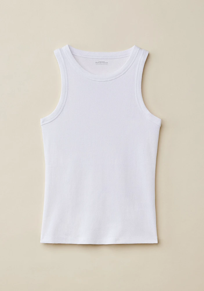 Essential Ribbed Tank