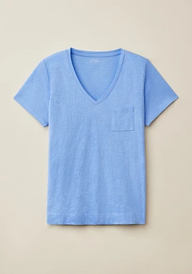 V-Neck Pocket Tee