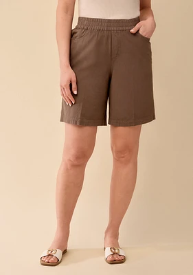 Effortless Garment Dye Cotton Short