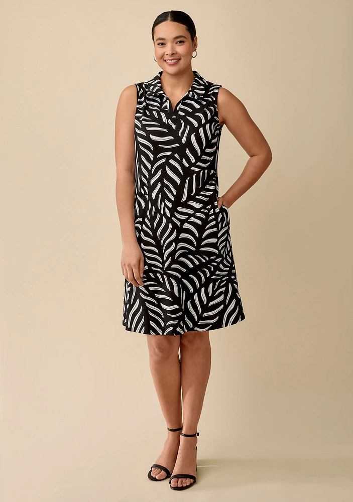 Printed Sleeveless Dress
