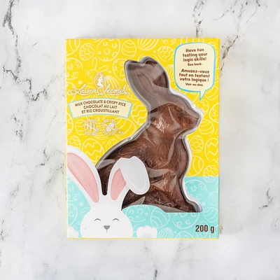 Bruno - Lapin en chocolat au lait et riz croustillant 200 g [86319]