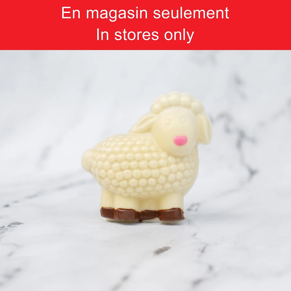 Lily - Mouton en chocolat blanc 75 g [86026]