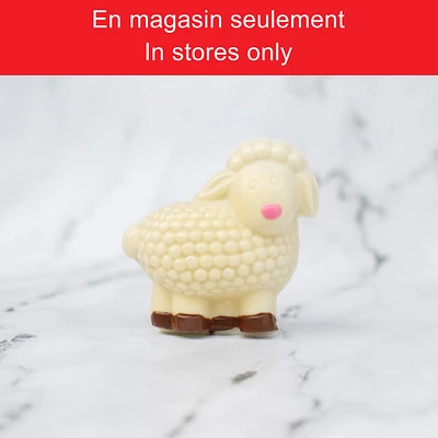 Lily - Mouton en chocolat blanc 75 g [86026]