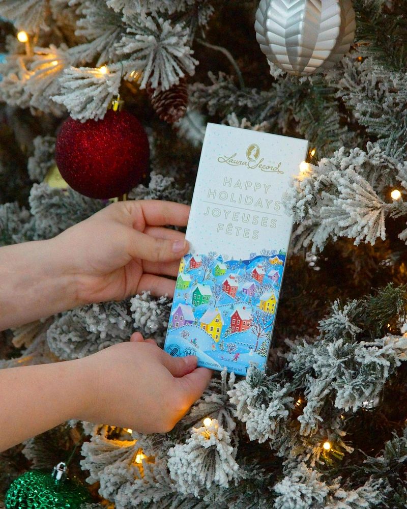 Holiday Greetings Bar - Milk Chocolate 100 g [86662]