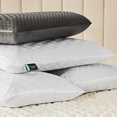 Malouf Zoned Dough Bamboo Charcoal Pillow