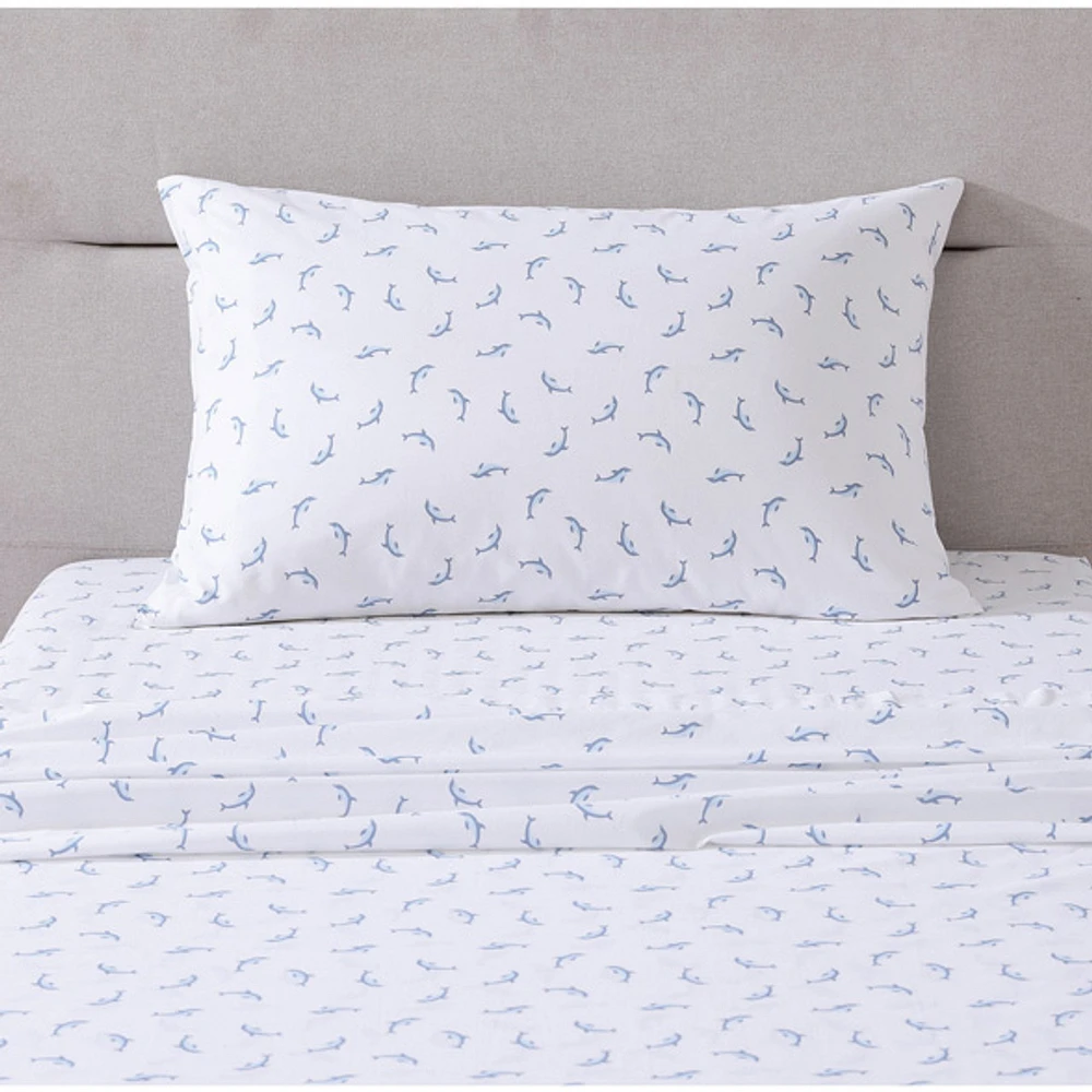 Poppy & Fritz Dolphins Sheet Set