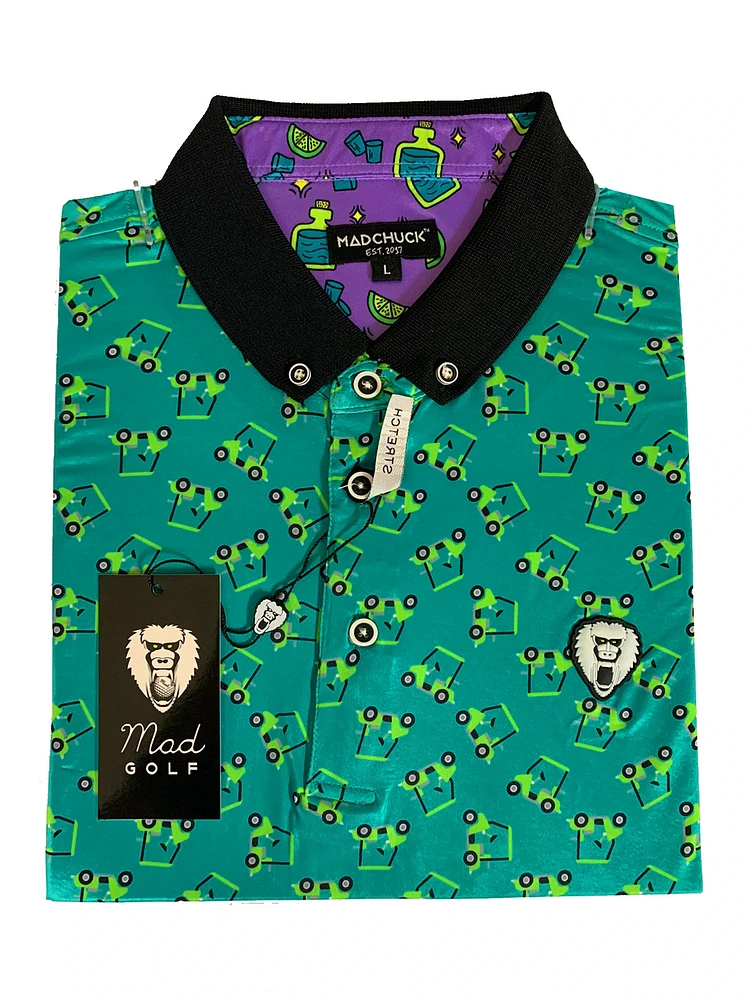 MADCHUCK GOLF POLO GREEN214156