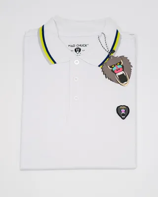 M.CHUCK 2TN POLO S/S WH220027