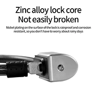 Steel Cable Key Lock