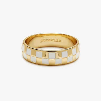 Checkerboard Ring