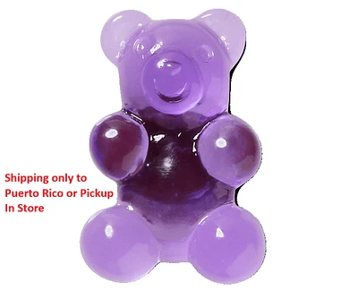 Purple Candy Bear Jibbitz