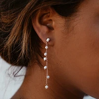 Pearl Waterfall Earrings
