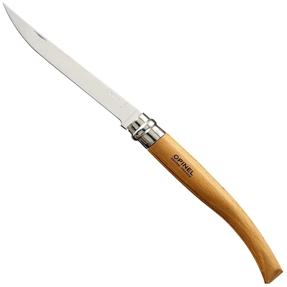 Opinel No.12 Slim Stainless Steel Folding Fillet Knife (518)