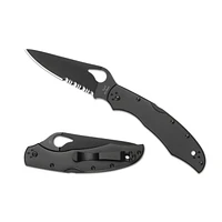 Byrd Cara Cara 2 Stainless Steel Black Partially Serrated (BY03BKPS2)