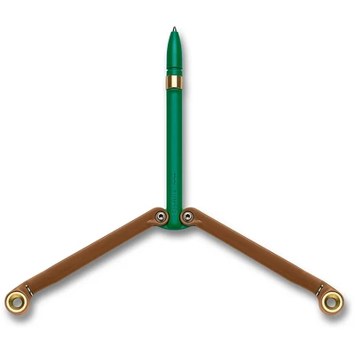 Byrd BaliYo Pen Brown Green (YUS113)