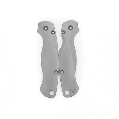 Flytanium Spyderco Para2 Lotus Scales Titanium (FLY-803)