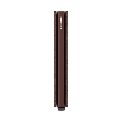 Secrid Slimwallet Saffiano Brown (SSa-Brown)