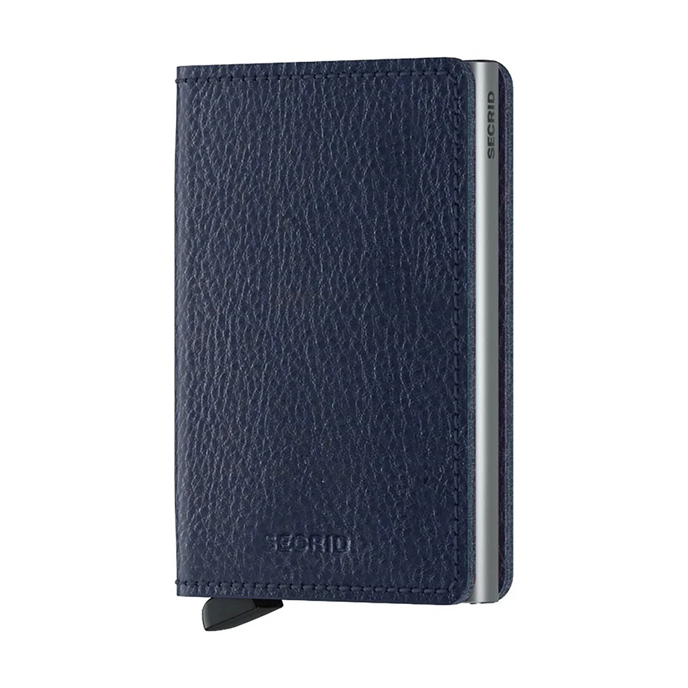 Secrid Slimwallet Veg Navy-Silver (SVg-Navy-Silver)