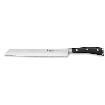 Wusthof Classic Ikon Double Serrated 9" Bread Knife  (4163/23;1040331123)