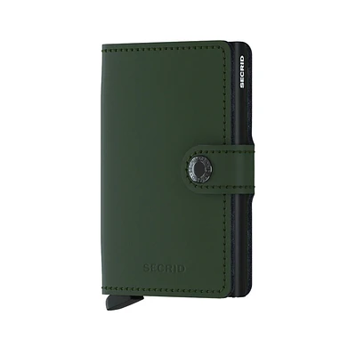 Secrid Miniwallet Matte Green Black (MM-Green-Black)