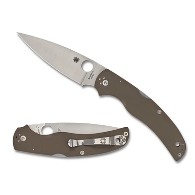 Spyderco Native Chief Sprint Run G-10 Brown (C244GPDBN)