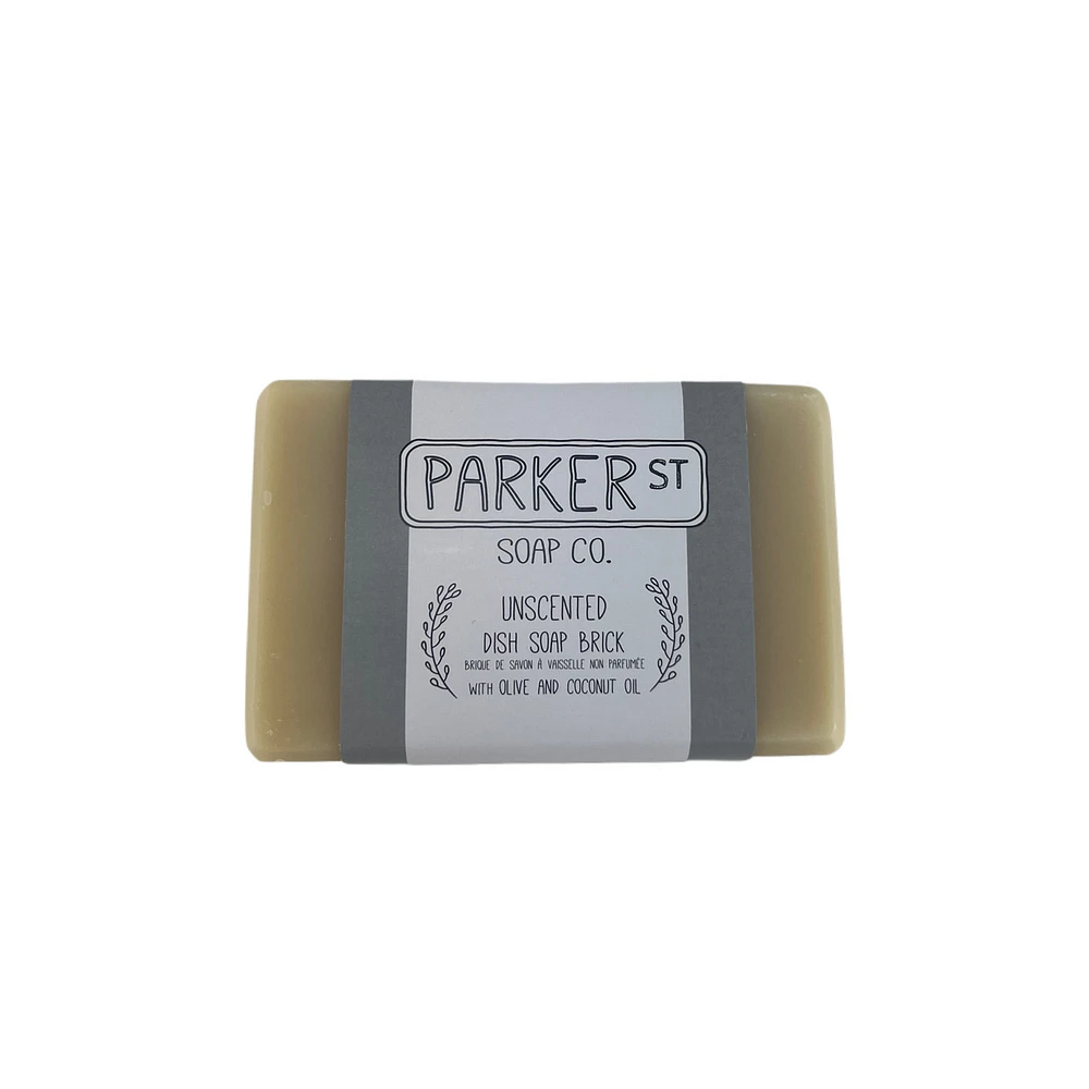 Parker Street Co. Handmade Dish Soap Brick 13oz (AMBL-01)