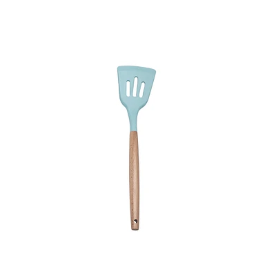 Kussi Silicone Slotted Turner Ice Blue (SLSTTN-IB)