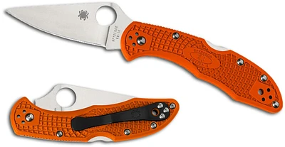 Spyderco Delica 4 Orange FRN (C11FPOR)