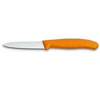 Victorinox Swiss Classic Paring Knife 3.25" Serrated Orange (6.7636.L119)