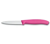 Victorinox Swiss Classic Paring  Knife 3.25" Serrated Pink (6.7636.L115)