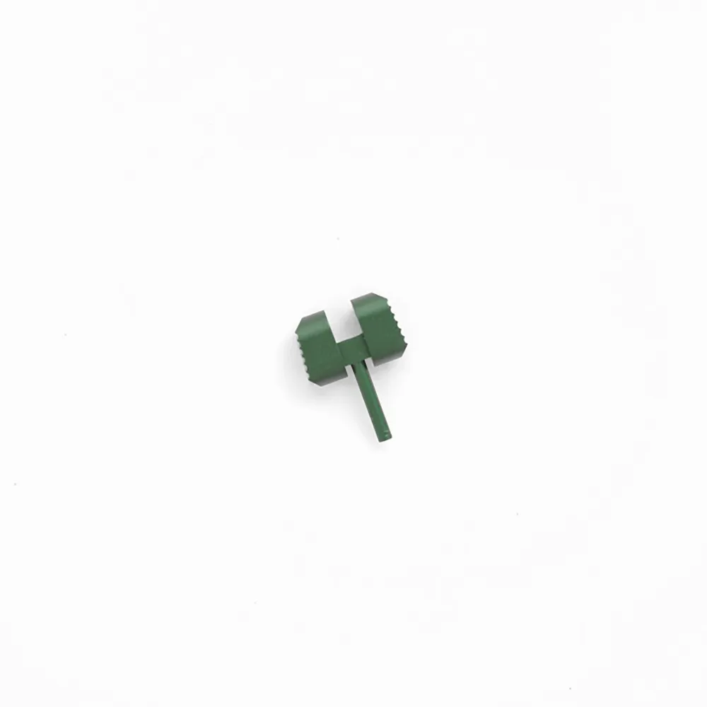 Flytanium Spyderco Manix 2 Aluminum Ball Cage Lock Dark Green (FLY-755DG)