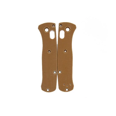 Flytanium Benchmade Mini Bugout Tan G10 Scales (FLY-687)
