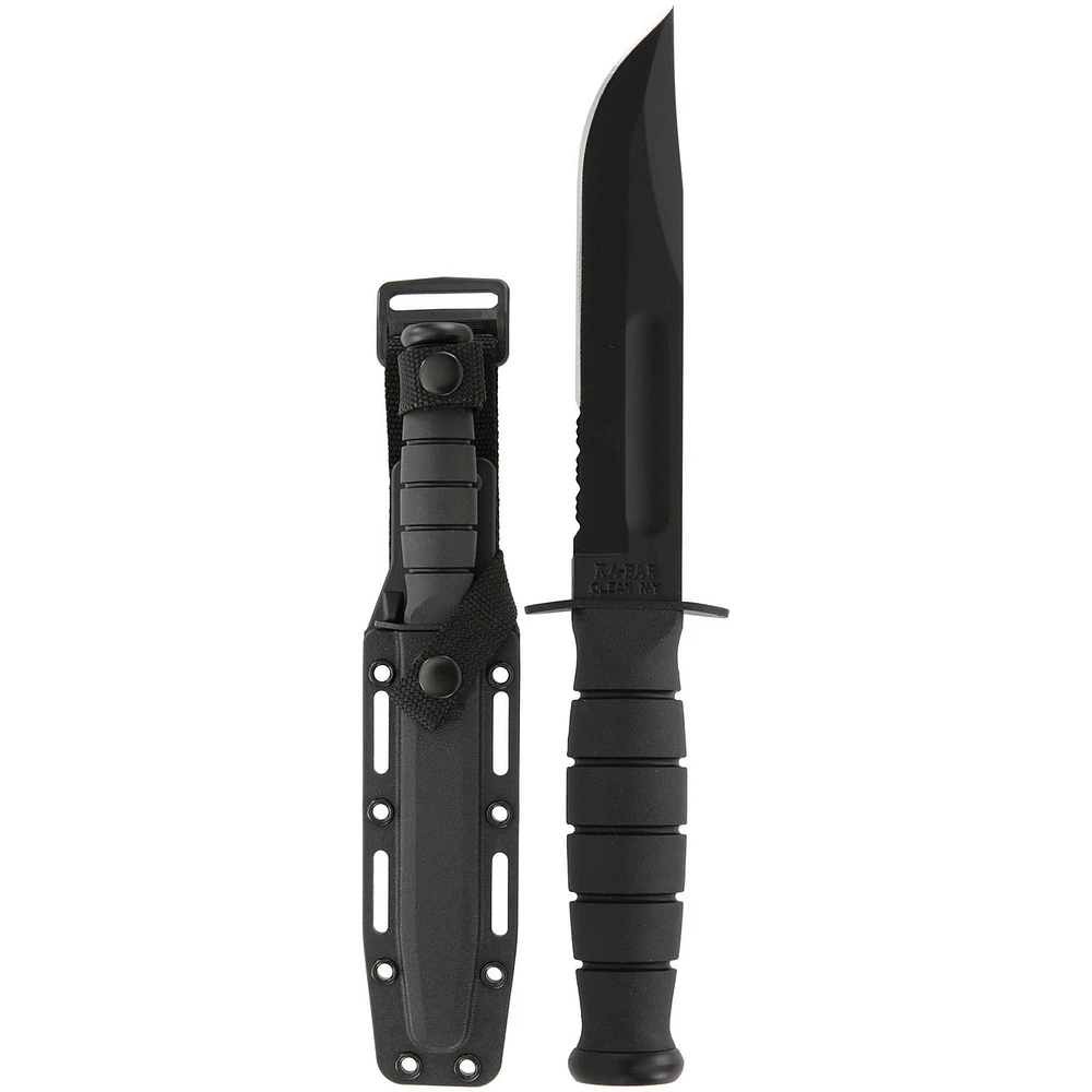 KA-BAR Short Black Serrated (1259)
