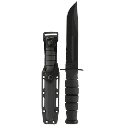 KA-BAR Short Black Serrated (1259)