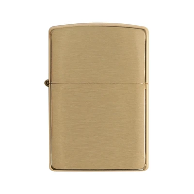 Zippo Solid Brass Plain (204B)