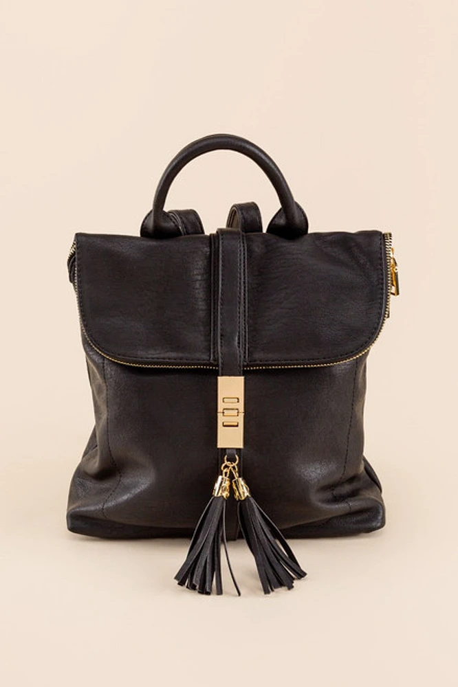Danielle Tassel Lock Backpack