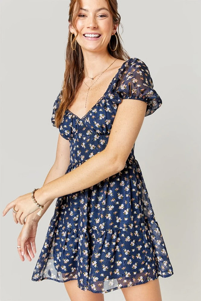 Willa Floral Mini Dress