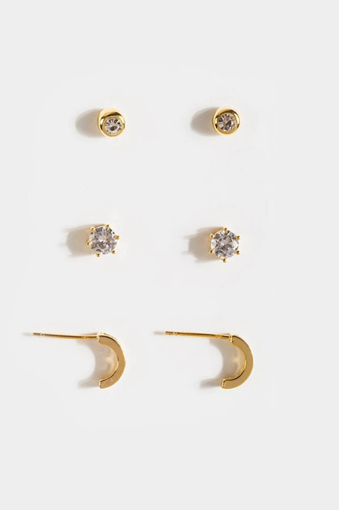 Willa Crystal Earring Set